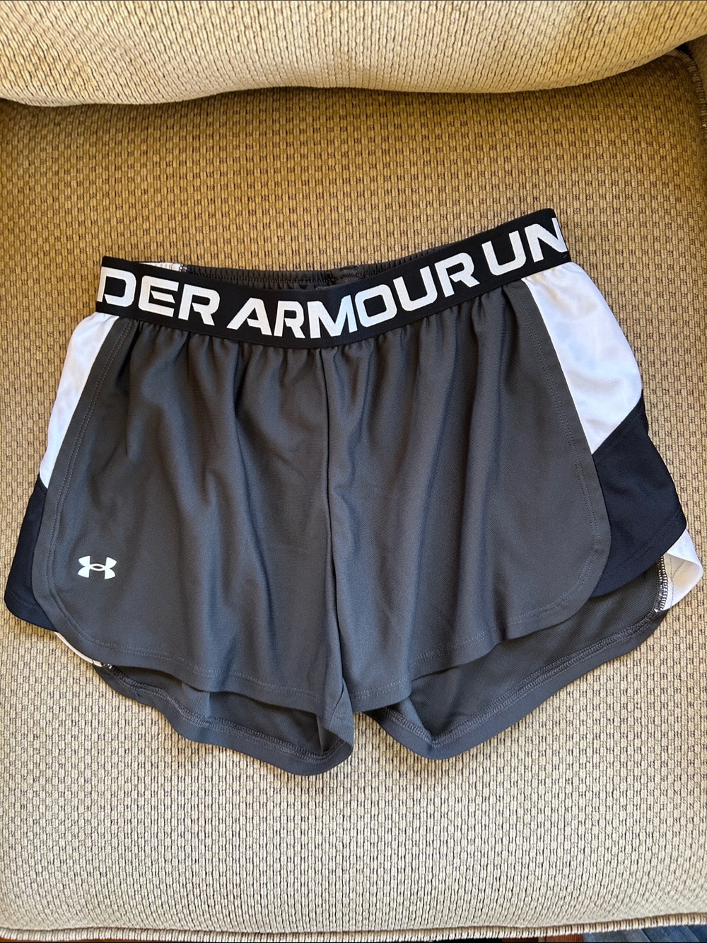 Under Armour Charcoal Gray Athletic Shorts